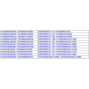 T-CON PARA TV SAMSUNG / NUMERO DE PARTE BN95-01131A / BN41-02069A / BN97-07505A / SUSTITUTAS BN96-28959A / BN95-02470A / BN96-30129A / PANEL'S CY-DF550 / CY-HF55 / MODELOS UA55F / UE55F / UA55H / UE55H / HG55A / UN55F / LH55E / MAS MODELOS EN DESCRIPCIÓN